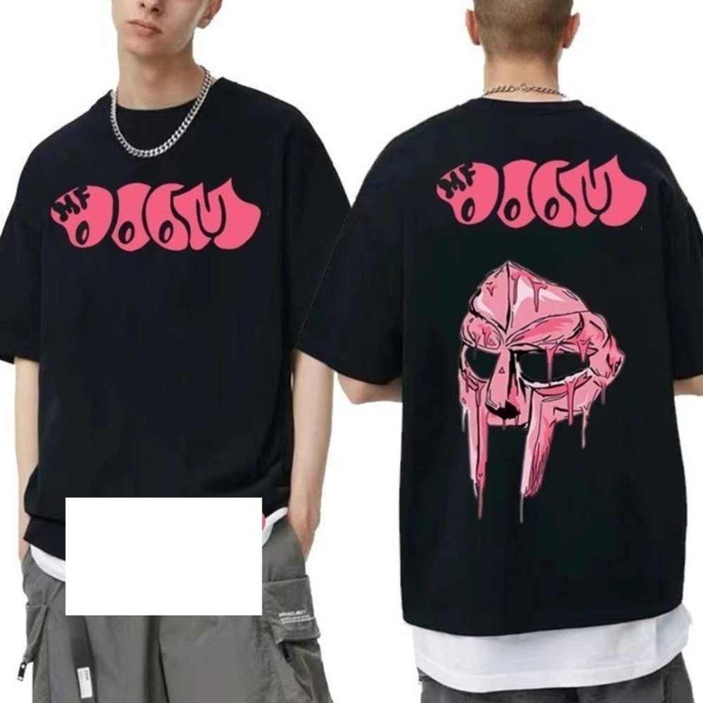 MF Doom Graphic Tee Personalized Singer Madvillain Rapper Double Sided